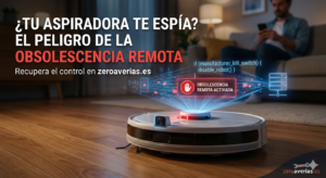 ¿Tu aspiradora te espía? El peligro de la obsolescencia programada y cómo protegerte 1772130266779